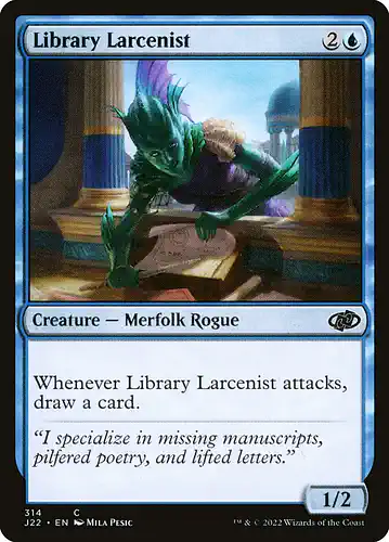 Library Larcenist - j22 Spoiler