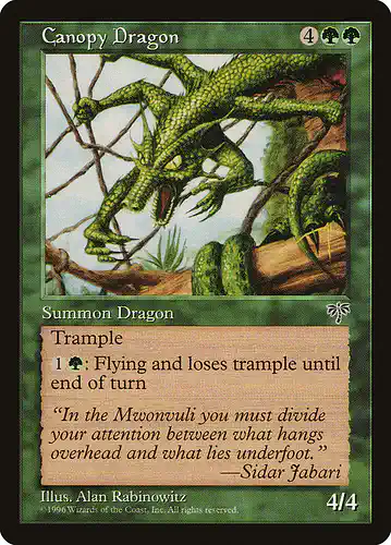 Canopy Dragon - mir Spoiler
