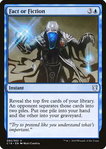 Fact or Fiction - c19 Spoiler