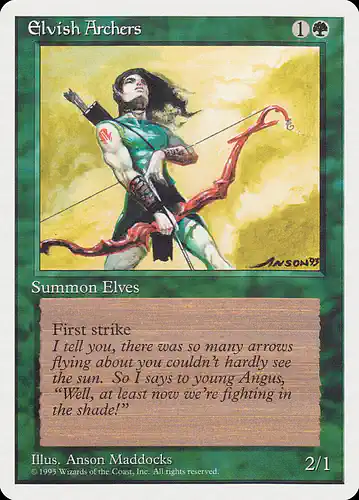 Elvish Archers - rqs Spoiler
