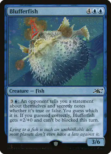 Blufferfish - unf Spoiler