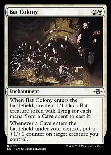 Bat Colony - lci Spoiler