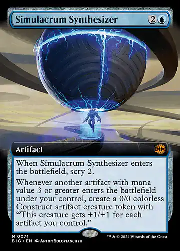 Simulacrum Synthesizer - big Spoiler