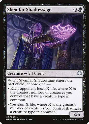 Skemfar Shadowsage - khm Spoiler