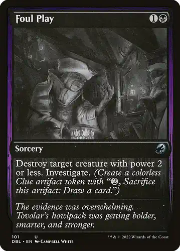 Foul Play - dbl Spoiler
