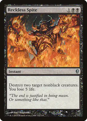 Reckless Spite - cns Spoiler