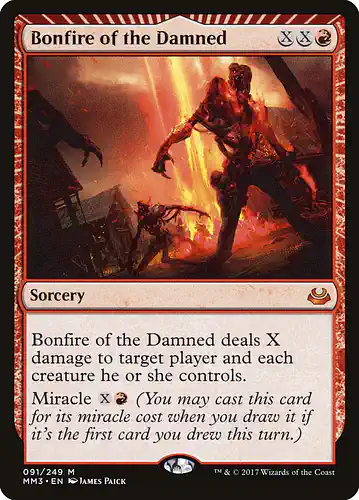 Bonfire of the Damned - mm3 Spoiler