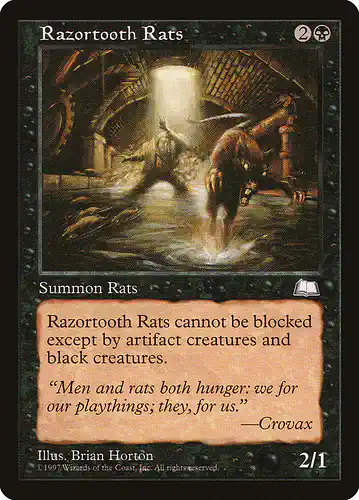 Razortooth Rats - wth Spoiler