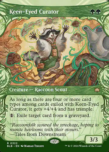 Keen-Eyed Curator - blb Spoiler