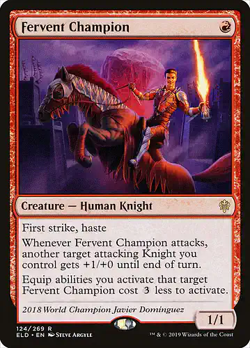 Fervent Champion - eld Spoiler