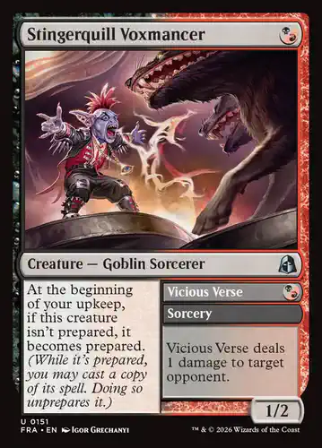 Stingerquill Voxmancer - fra Spoiler