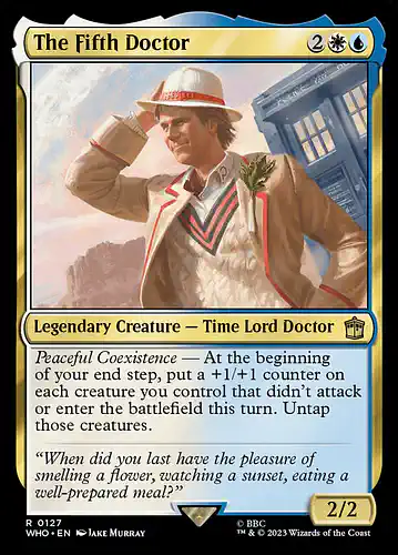 The Fifth Doctor - who Spoiler