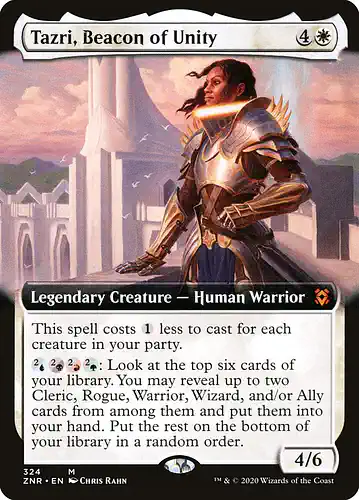 Tazri, Beacon of Unity - znr Spoiler