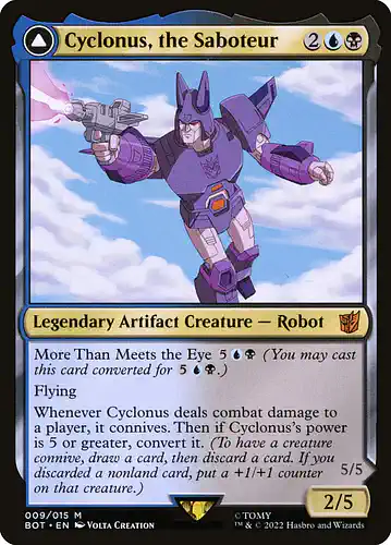 Cyclonus, the Saboteur - bot Spoiler