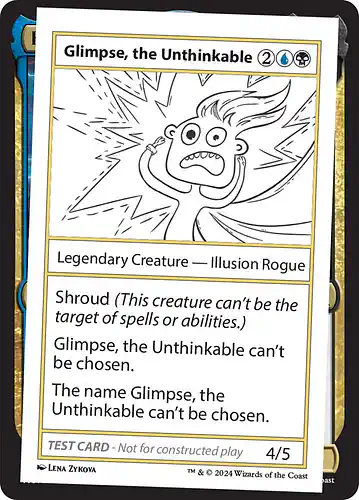Glimpse, the Unthinkable - mb2 Spoiler