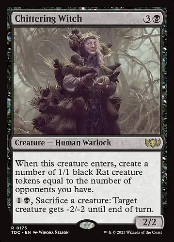 Chittering Witch - tdc Spoiler