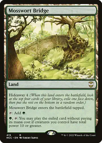 Mosswort Bridge - ncc Spoiler
