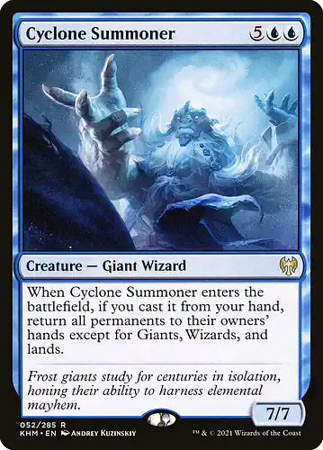 Cyclone Summoner - khm Spoiler