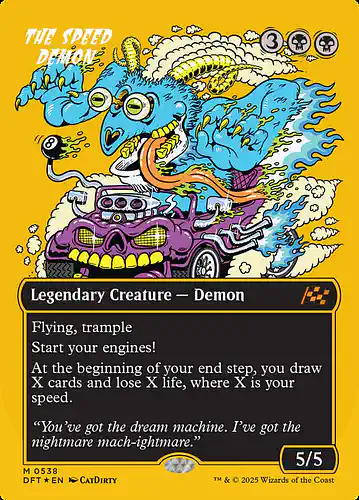 The Speed Demon - dft Spoiler