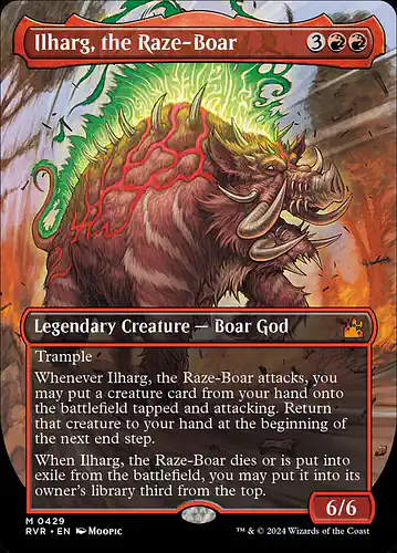 Ilharg, the Raze-Boar - rvr Spoiler