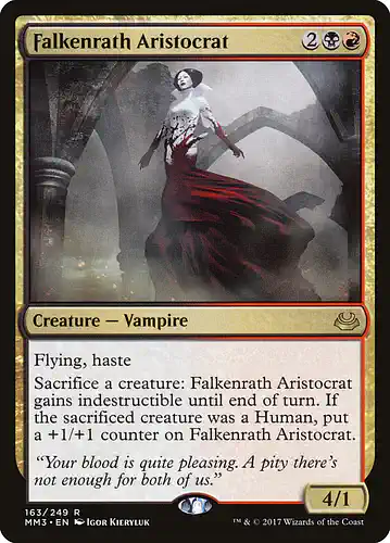 Falkenrath Aristocrat - mm3 Spoiler