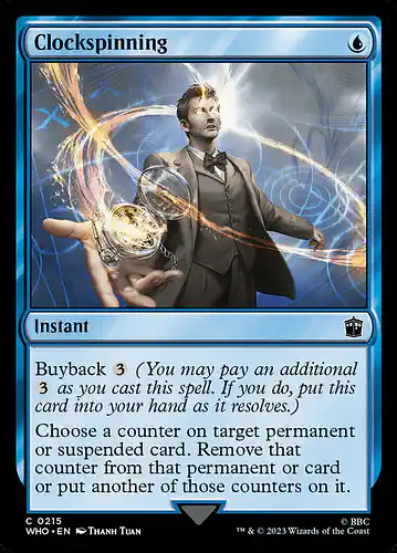 Clockspinning - who Spoiler