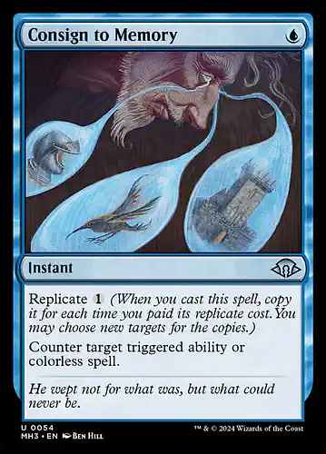 Consign to Memory - mh3 Spoiler