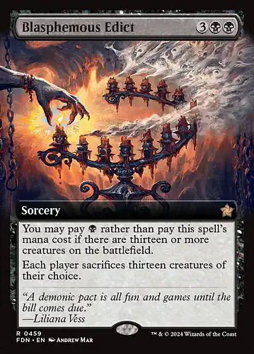 Blasphemous Edict - fdn Spoiler