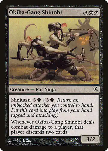 Okiba-Gang Shinobi - bok Spoiler