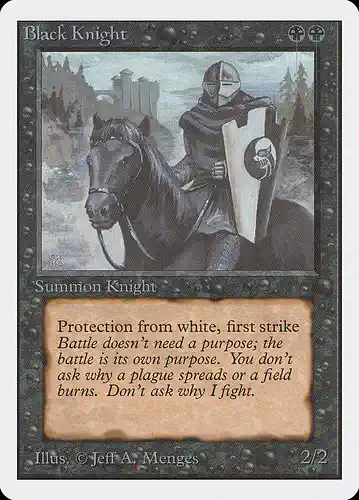 Black Knight - 2ed Spoiler