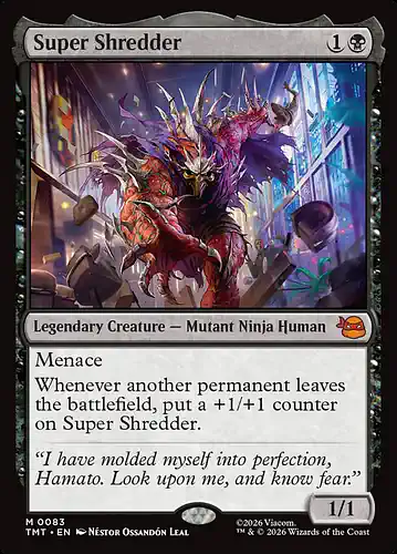 Super Shredder - tmt Spoiler