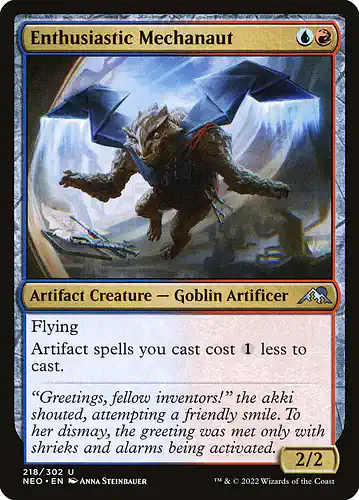 Enthusiastic Mechanaut - neo Spoiler