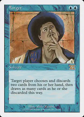 Forget - 6ed Spoiler