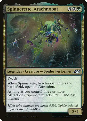 Spinnerette, Arachnobat - unf Spoiler