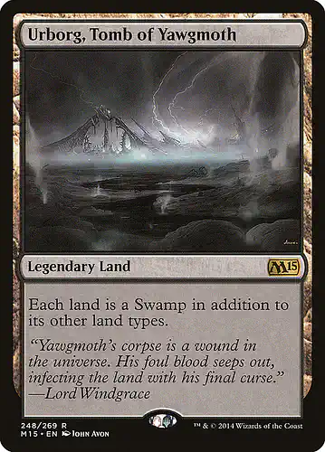 Urborg, Tomb of Yawgmoth - m15 Spoiler