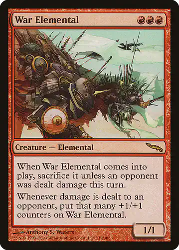 War Elemental - mrd Spoiler