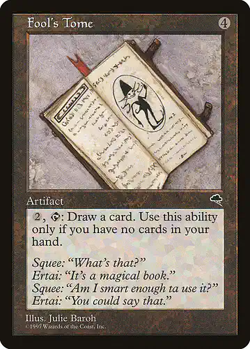 Fool's Tome - tmp Spoiler