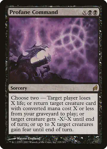 Profane Command - lrw Spoiler