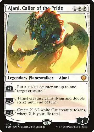 Ajani, Caller of the Pride - scd Spoiler