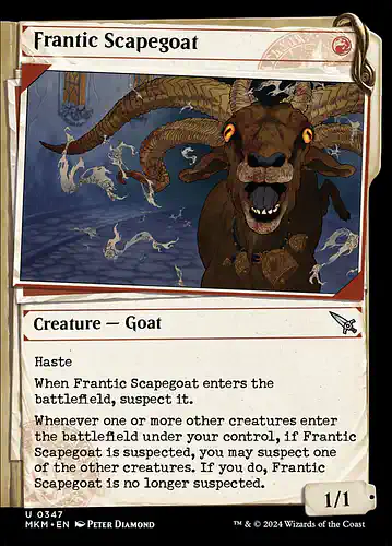 Frantic Scapegoat - mkm Spoiler