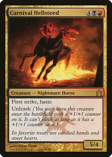 Carnival Hellsteed - rtr Spoiler