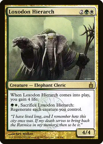 Loxodon Hierarch - rav Spoiler