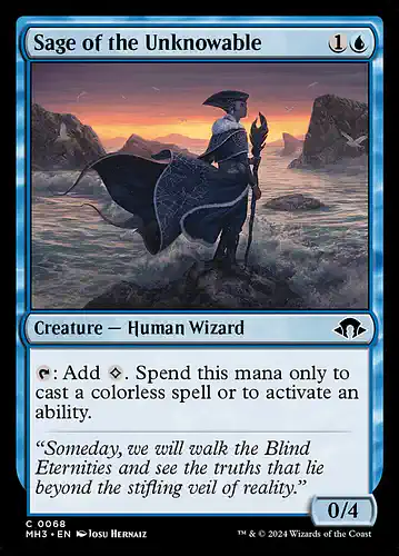 Sage of the Unknowable - mh3 Spoiler
