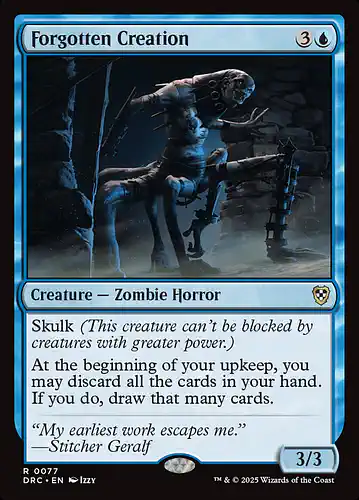 Forgotten Creation - drc Spoiler