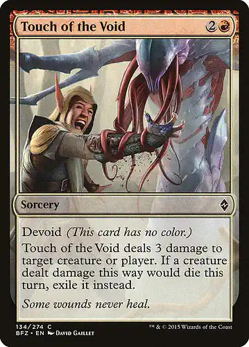 Touch of the Void - bfz Spoiler