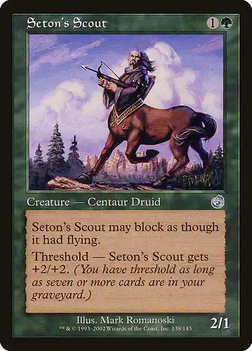 Seton's Scout - tor Spoiler