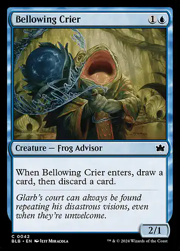 Bellowing Crier - blb Spoiler