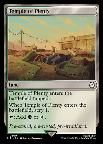 Temple of Plenty - pip Spoiler