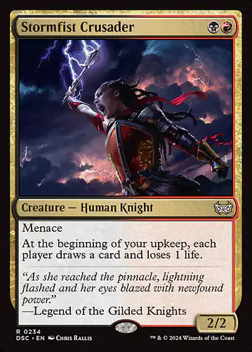 Stormfist Crusader - dsc Spoiler