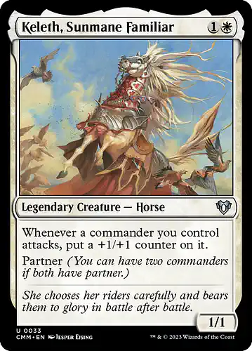 Keleth, Sunmane Familiar - cmm Spoiler
